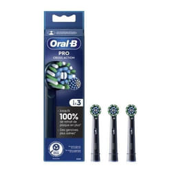 Brossette dentaire ORAL-B Cross Action Black x3 X-filaments