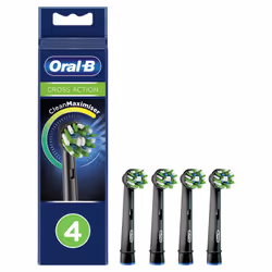Oral-B Pro Cross Action, 4 pièce(s), Noir, Oral-B, iO, Pulsonic, Boîte
