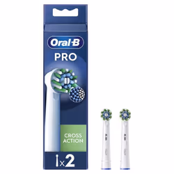 Tête de rechange - Oral-B - Cross Action - Pack de 2 - Hygiène bucco-dentaire - Électrique
