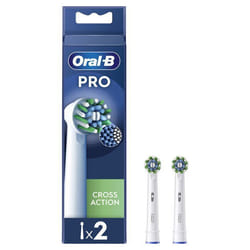 Tête de rechange - Oral-B - Cross Action - Pack de 2 - Hygiène bucco-dentaire - Électrique