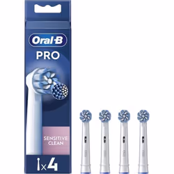 Brossettes - ORAL-B - Pro Sensitive Clean - Pour brosse à dents - 4 unités