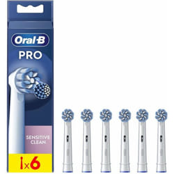 Oral-B Pro Sensitive Clean 6 pièce(s) Blanc