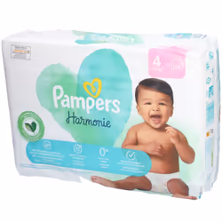 Pampers Harmonie Couches Taille 4 36 Couches 9kg - 14kg Protection Douce Pour La Peau