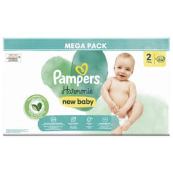 Pampers New Baby Harmonie Couches Taille 2 104 Couches 4 kg - 8 kg