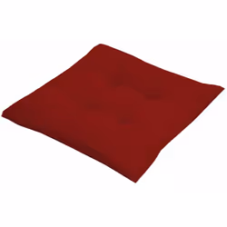 coussin carré avec Travette et Laccetti En tissu mélangé en coton et en polyester avec padding Taille - 40x40xh6 cm.