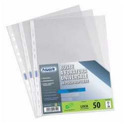 Favorit 100460069 protecteur de feuilles 210 x 297 mm (A4) Polypropylène (PP) 25 pièce(s)