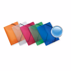 Favorit Lumina, Porte-documents, A4, Polypropylène (PP), Multicolore, Paysage/portrait, 2,5 cm