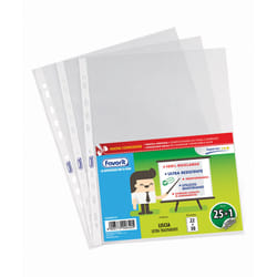 Favorit 400083625 protecteur de feuilles 220 x 300 mm Polypropylène (PP) 26 pièce(s)