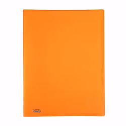 Favorit 400102287, Album de présentation, A4, Polypropylène (PP), Orange, Portrait, 40 pochettes