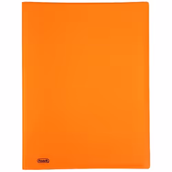 Favorit Neon, Album de présentation, A4, Polypropylène (PP), Orange, 60 feuilles, 30 cm