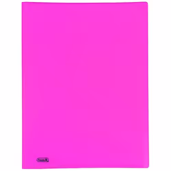 Favorit Neon, Album de présentation, A4, Polypropylène (PP), Fuchsia, 60 feuilles, 30 cm