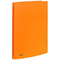 Favorit Neon, A4, Anneau rond, Rangement, Polypropylène (PP), Orange, Orange