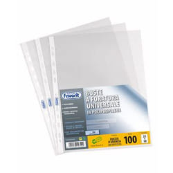 Favorit 100460055 protecteur de feuilles 220 x 300 mm Polypropylène (PP) 200 pièce(s)