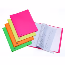 Favorit 100460904, Polypropylène (PP), Multicolore, Portrait, 40 feuilles, 220 mm, 300 mm