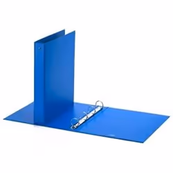 Favorit 400051000, A4, Anneau rond, Rangement, Carton, Polypropylène (PP), Bleu, 3 cm