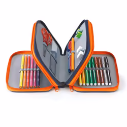 Favorit 400184016 trousse à crayons Tissu Couleurs assorties