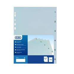 Elba 400006684 intercalaire Polypropylène (PP) Multicolore 31 pièce(s)