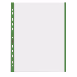 Favorit 100460031, 210 x 297 mm (A4), Vert, Transparent, Polypropylène (PP), Portrait, 10 pièce(s)