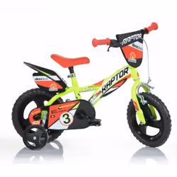 Dino Bikes 8006817906155, Vélo de ville, Enfants, Unisexe, 30,5 cm (12"), Multicolore, 30,5 cm (12")