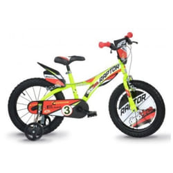 Dino Bikes 8006817906162 vélo Vélo de ville 14" Multicolore, Jaune