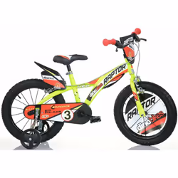 Dino Bikes 8006817906179, Vélo de ville, Enfants, Unisexe, 40,6 cm (16"), Multicolore, 40,6 cm (16")