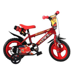 Velo Enfant 12 BUDDY CARS - 3 à 5 Ans - Rouge