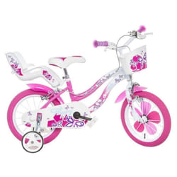 Velo Enfant 14 DINOBIKES FLAPPY - 4 à 6 Ans - Blanc