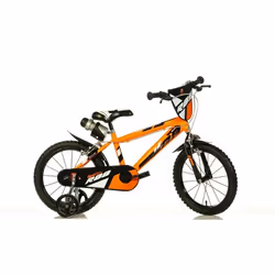 Vélo enfant - Dino Bikes - R88 - 16 pouces - Freins avant et arrière - Couleur orange