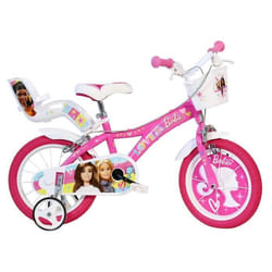 Velo Enfant 14 BARBIE - 4 à 6 Ans - Rose