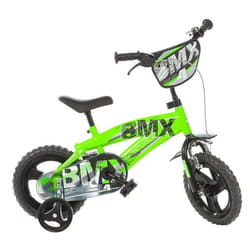 Vélo Enfant BMX - DINOBIKES - 12 pouces - Vert - 3 à 5 ans - Mixte