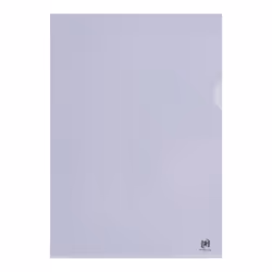Oxford 100461003, 210 x 297 mm (A4), Blanc, Polypropylène (PP), Mat, Paysage/portrait, Supérieure et latérale
