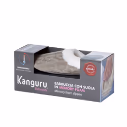Kanguru 1146 pantoufle Charentaises Femelle 39 Gris, Blanc