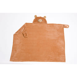Kanguru 1197 plaid 100 x 130 cm Polyester Marron