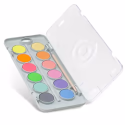 Primo 115A12FM peinture à l'eau Multicolore Palette 12 pièce(s)