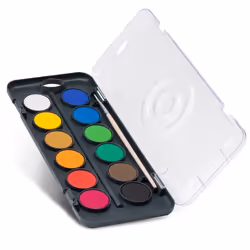 Primo 126A12FN peinture à l'eau Multicolore Palette 12 pièce(s)