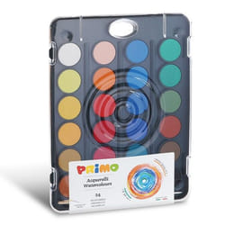 Primo 127A24FN peinture à l'eau Multicolore Palette 24 pièce(s)