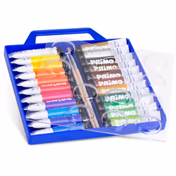 Primo 449T22VA peinture à l'eau Multicolore 12 ml Tube 22 pièce(s)