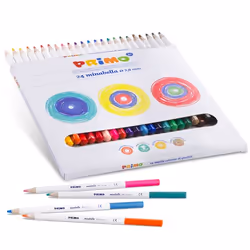 Primo 523MINAB24 crayon de couleur Multicolore 24 pièce(s)