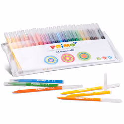 Primo 606PEN24B stylo-feutre Fin Multicolore 24 pièce(s)
