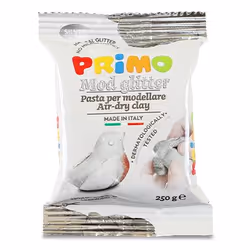 Primo 2858MOD250GS, Pâte à modeler pour enfants, 3 an(s), Argent