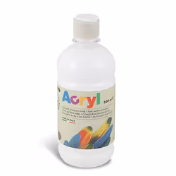 Primo 4003TA500100, Blanc, Peinture acrylique, Gel, 500 ml, 1 pièce(s)