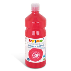 Primo 204BR1000300 peintures en détrempe 1000 ml Bouteille Rouge