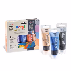 Primo 4213TATM5MET peinture pour loisir Peinture acrylique 75 ml 5 pièce(s)
