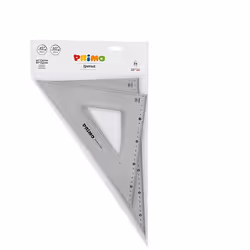 Primo 8260S2Q35, Équerre rapide, Gris, Polystyrène, cm, mm, 1 mm, 35 cm