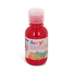 Primo 402TA125310 peinture acrylique 125 ml Rouge Bouteille