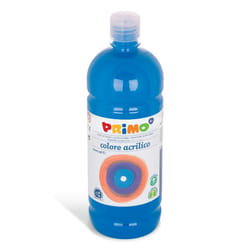 Primo 404TA1000501 peinture acrylique 1000 ml Cyan Bouteille
