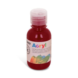 Primo 402TA125320 peinture acrylique 125 ml Bordeaux Bouteille