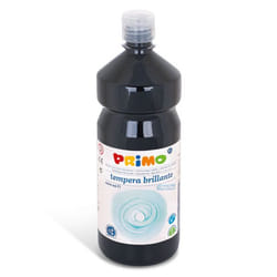 Primo 204BR1000800 peintures en détrempe 1000 ml Bouteille Noir