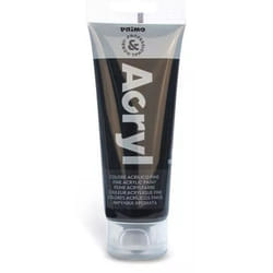 Primo 420TA75800 peinture acrylique 75 ml Noir Tube