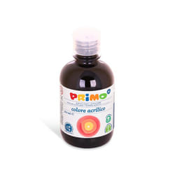 Primo 400TA300800 peinture acrylique 300 ml Noir Bouteille